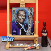 BB King Canvas Art by Chris Tutty - Lucille's King Blues Legend Portrait